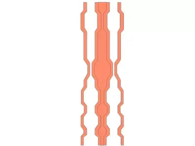 room divider Marakesh 3D model