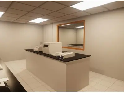 Revit Model for Lab Space 3D model