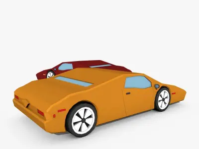 Toy Cars 3D model