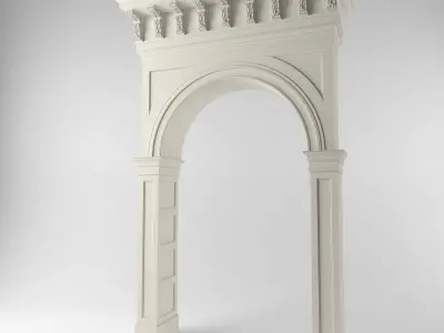 classic arch 3D model