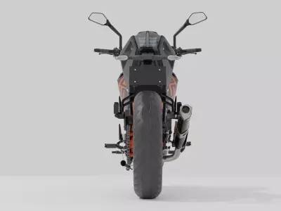 KTM DUKE 250 2022 blender rendering Low-poly 3D model