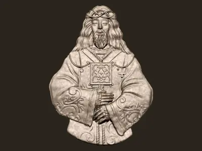 Christ rescued Spanish Catholicism in Stl format CNC 3D print model