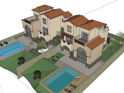 Regal-Luxury-Villa Area-08 3D model