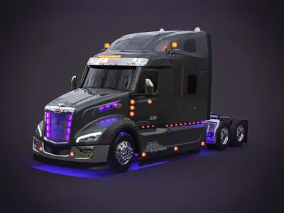 Peterbilt 579 2022 Next Generation Custom 3D model