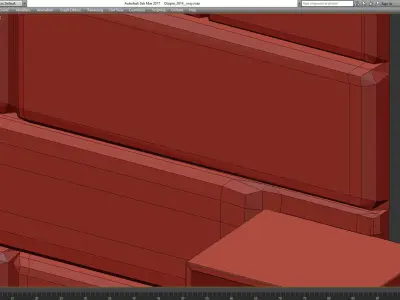 Headboard Premium PRO 3d mode Low-poly 3D model