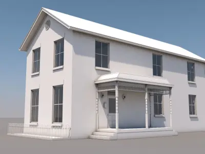 Traditional House 1 3D model