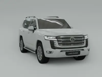 Toyota land cruiser 300 2022 3D model