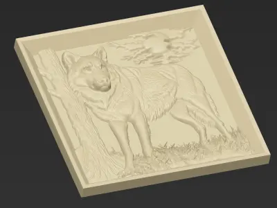 Wolf A36 3D print model
