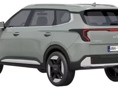 Kia Carens Clavis EV 2026 3D model