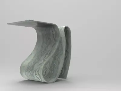 Noguh Table Low-poly 3D model