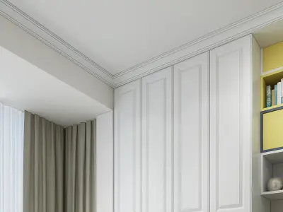 tatami Home European bedroom villa 3D model