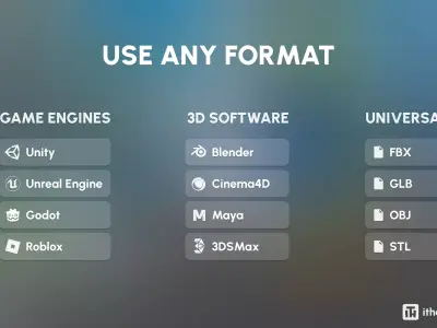 Cartoon City FREE Free low-poly 3D model