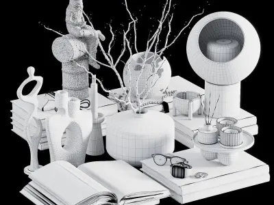 Decorative set 69 3D model
