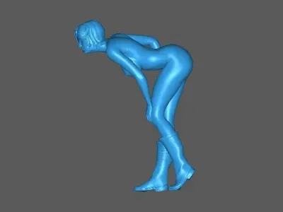 Figure Rini Sexy Girl 1-64 Scale 3D print model