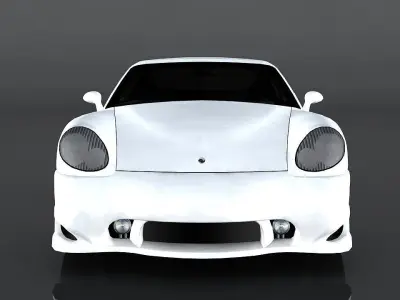 Panoz Esperante GTLM Low-poly 3D model