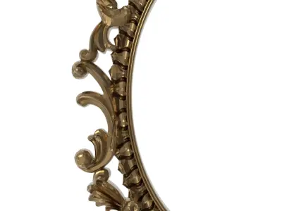 Carved Picture Frame 3D model get