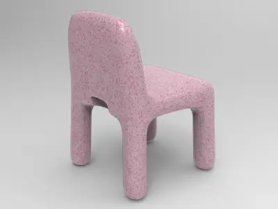 Guq Kid Chair Low-poly 3D model