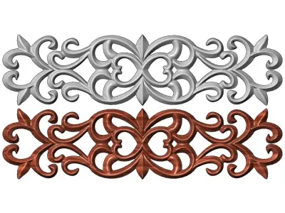 Floral molding  3D print model