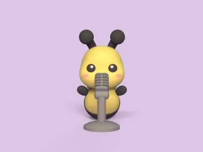 Bee Band 3D print model