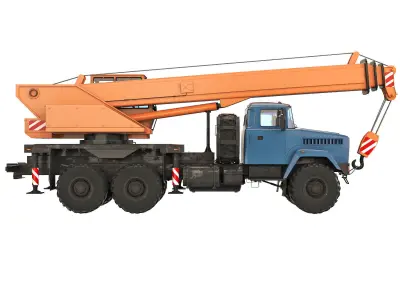 Kraz 63221 KTA-25 2007 3D model