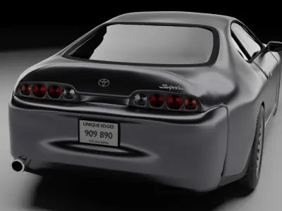 Toyota Supra 3D model buy