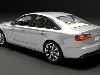 Audi A6 2012  3D model