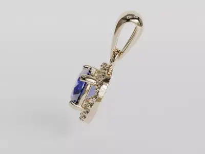 round earrings 3D print model