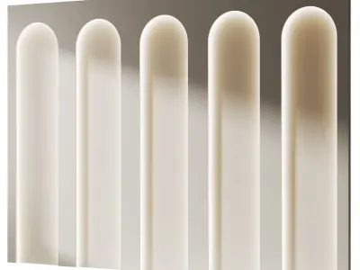 Decorative V14 Wall Panels 3D model