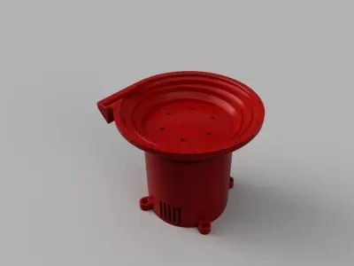 Vibrating Bowl Feeder MKII - 3D Print - Industrial Automation 3D print model
