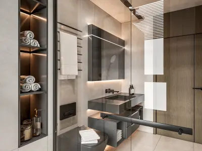 Bathroom  8 3D model