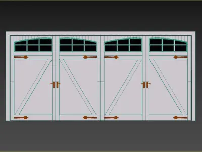 Garage Door 12 3D model