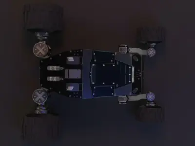 Rover Robot 3D model