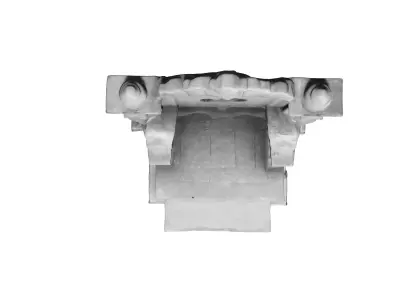 Stone Throne VR 3D model
