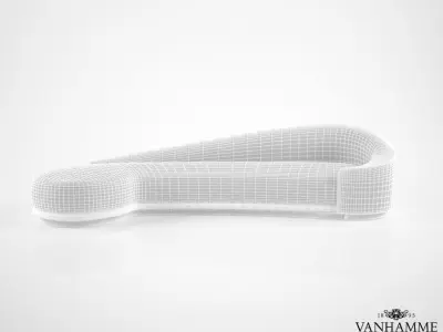 Vanhamme Jackie Sofa 3D model