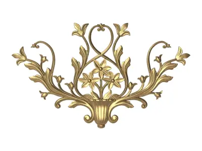  decorative pattern ready for 3D printing 3D model 251