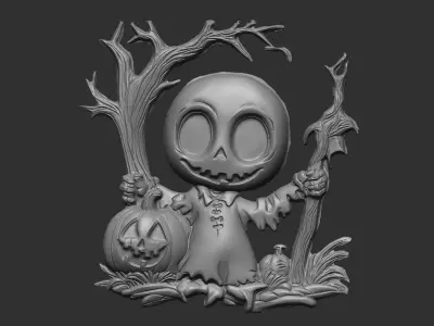 hallowen decor 3D print model