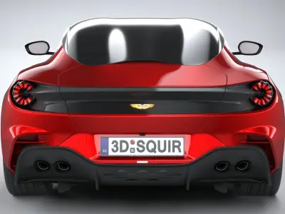 Aston Martin DBS GT Zagato 2020 3D model