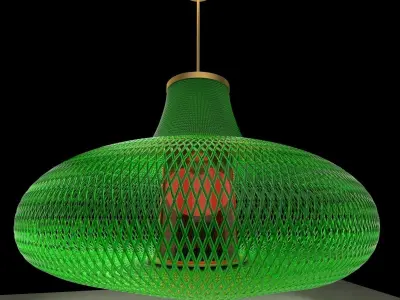 Chinese lantern  3D model purchase