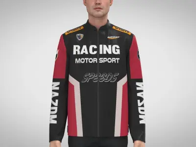 Racing Jacket 3D model