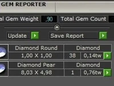  engagement ring with pear stone  3D print model