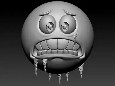  Freeze Emoji 3D print model