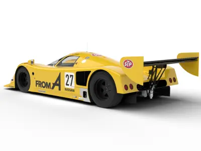 Nissan R90CK From A Racing 1990 3d model 3D model