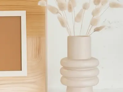 TWO SCANDINAVIAN VASE STL FILES 3D print model