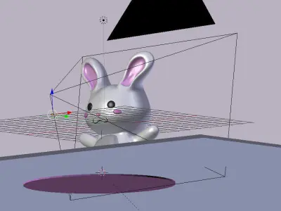 Bunny Plush 3D model