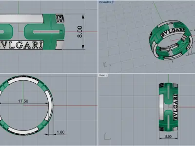 Ring 50853 3D print model
