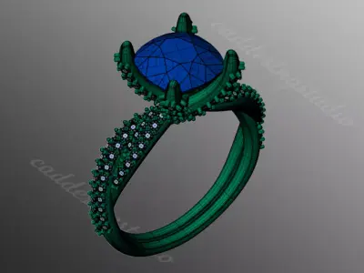 Ring kt207 3D print model
