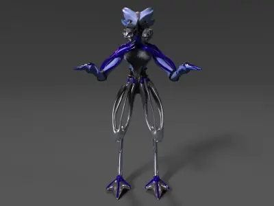 Bionic Creature A-15s Free low-poly 3D model