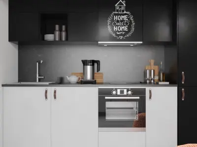 Aesthic Loft Apartment 3D model