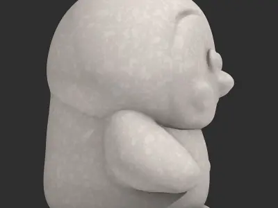 Cute Penguin 3D print model