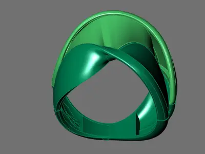 Women Ring Plain Ring Ready STL 3DM Models Womens Rings 3D print model get